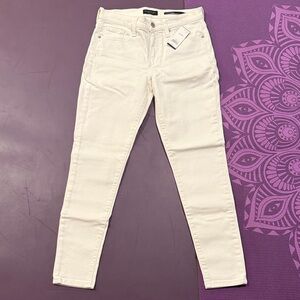 Banana Republic Women's White Skinny Jeans